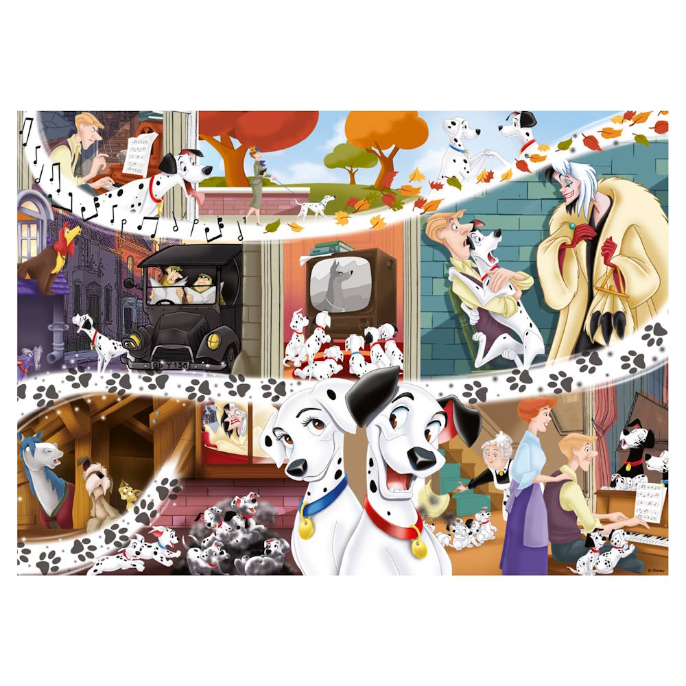 Disney: 101 Dalmatinere - 1000 Brikker