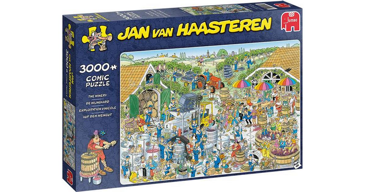 Jan van Haasteren - The Winery - 3000 Brikker - Nordisk Spil