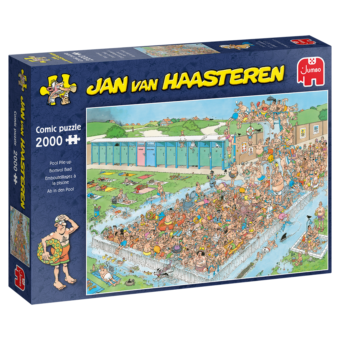 Jan van Haasteren - Pool Pile-Up - 2000 Brikker