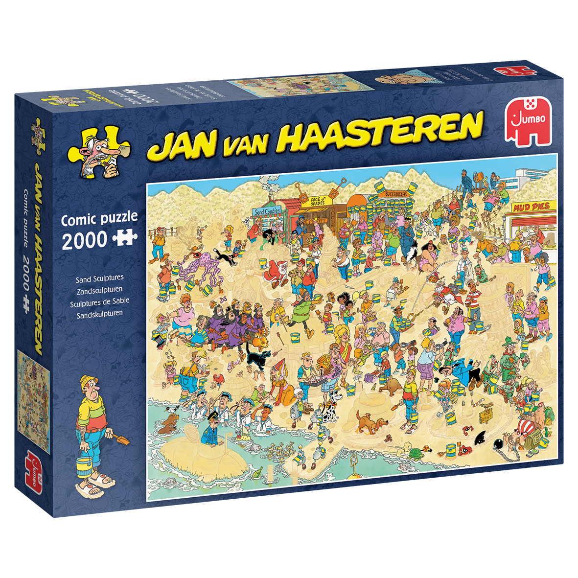 Jan van Haasteren - Sand Sculptures - 2000 Brikker