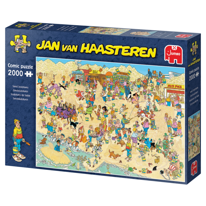 Jan van Haasteren - Sand Sculptures - 2000 Brikker