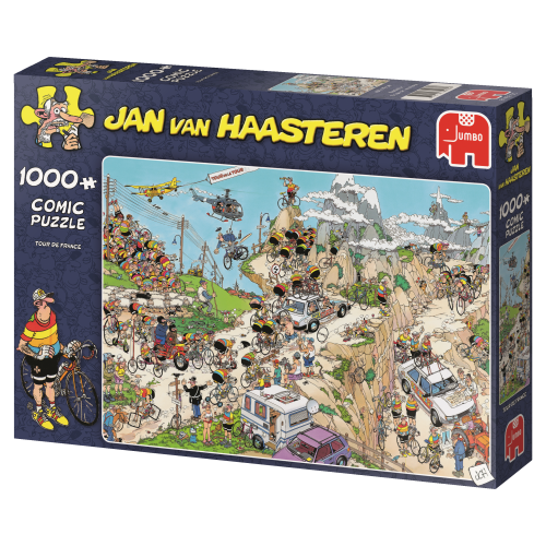 Jan van Haasteren: Tour de France - 1000 brikker