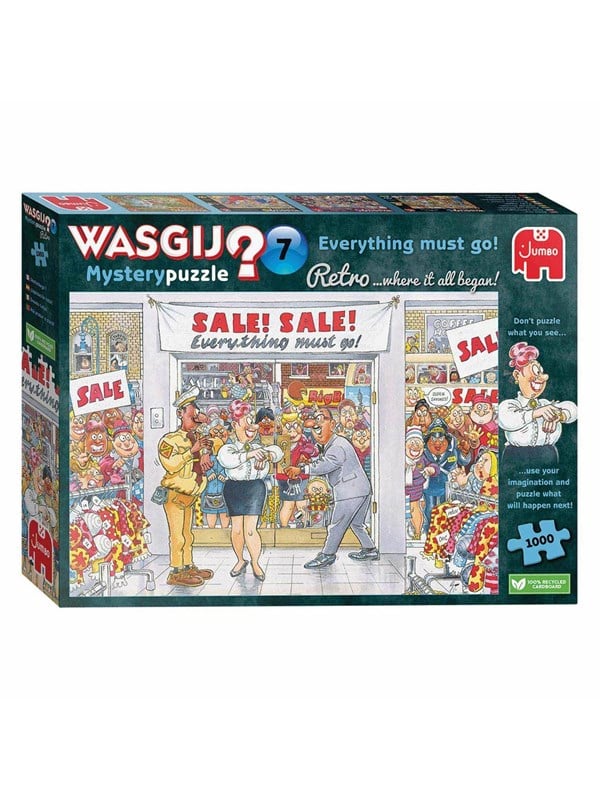 Mystery 7: Retro - Alt skal væk! (1000 brikker)