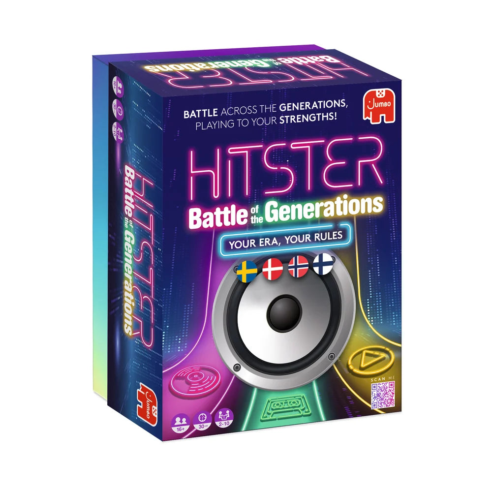Hitster: Battle of the Generations - Dansk