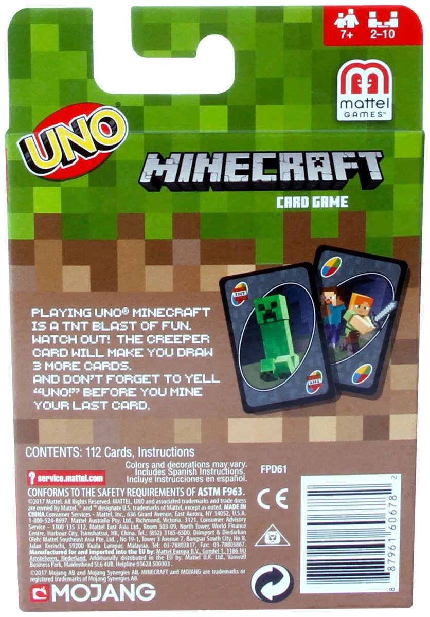 Uno: Minecraft