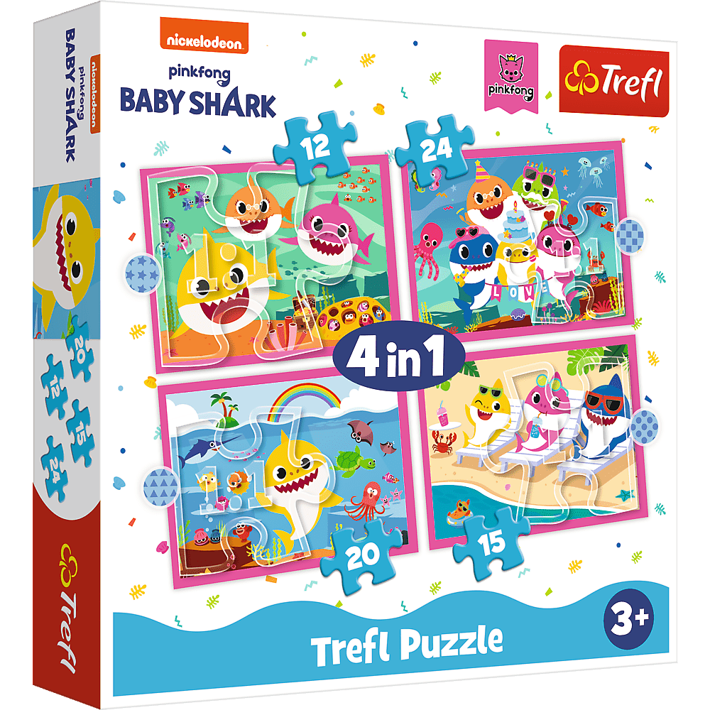 4i1 Baby Shark - Nordisk Spil