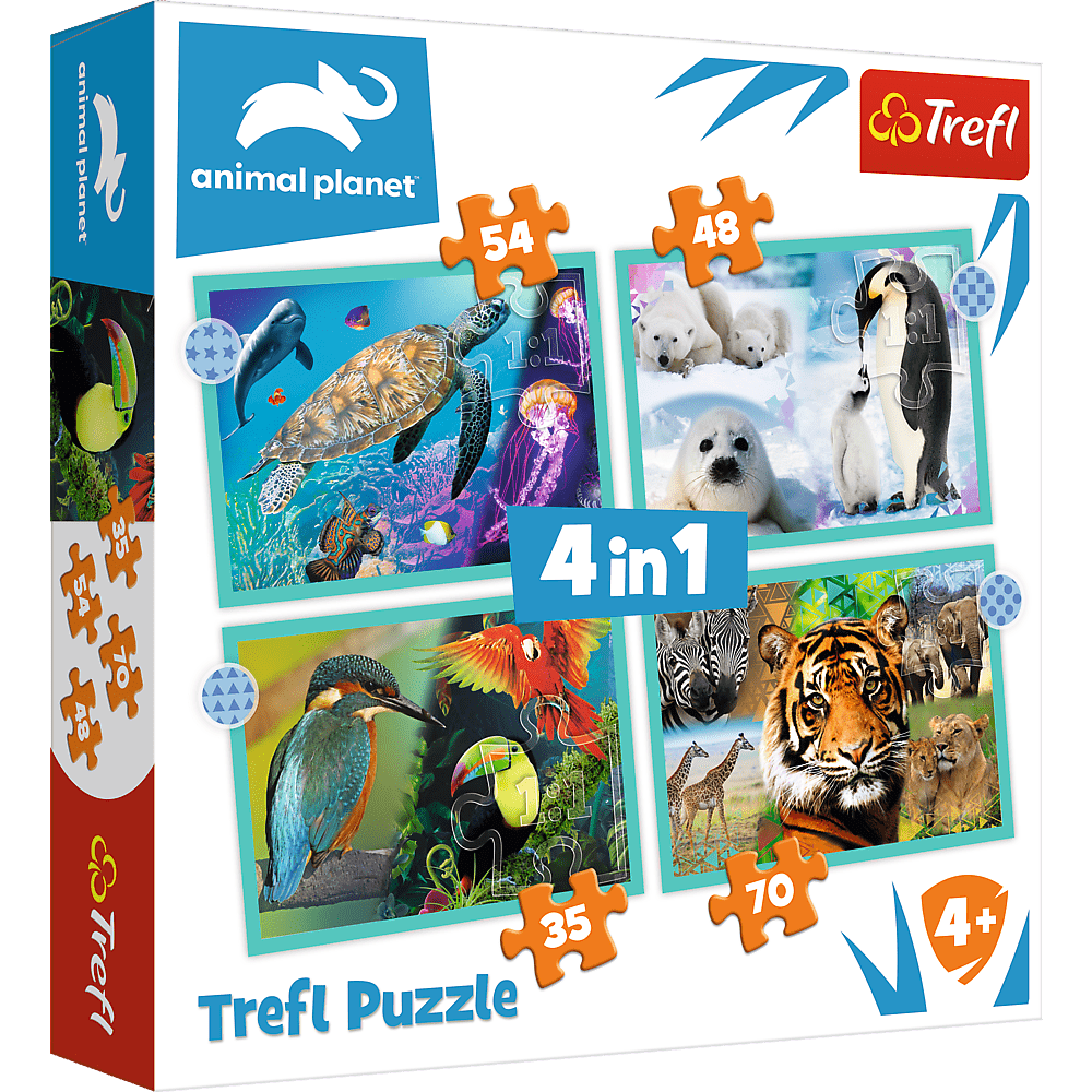 4i1 World of animals - Nordisk Spil