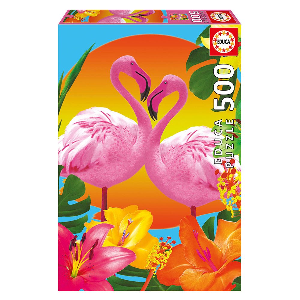 Flamingos - 500 brikker - Nordisk Spil