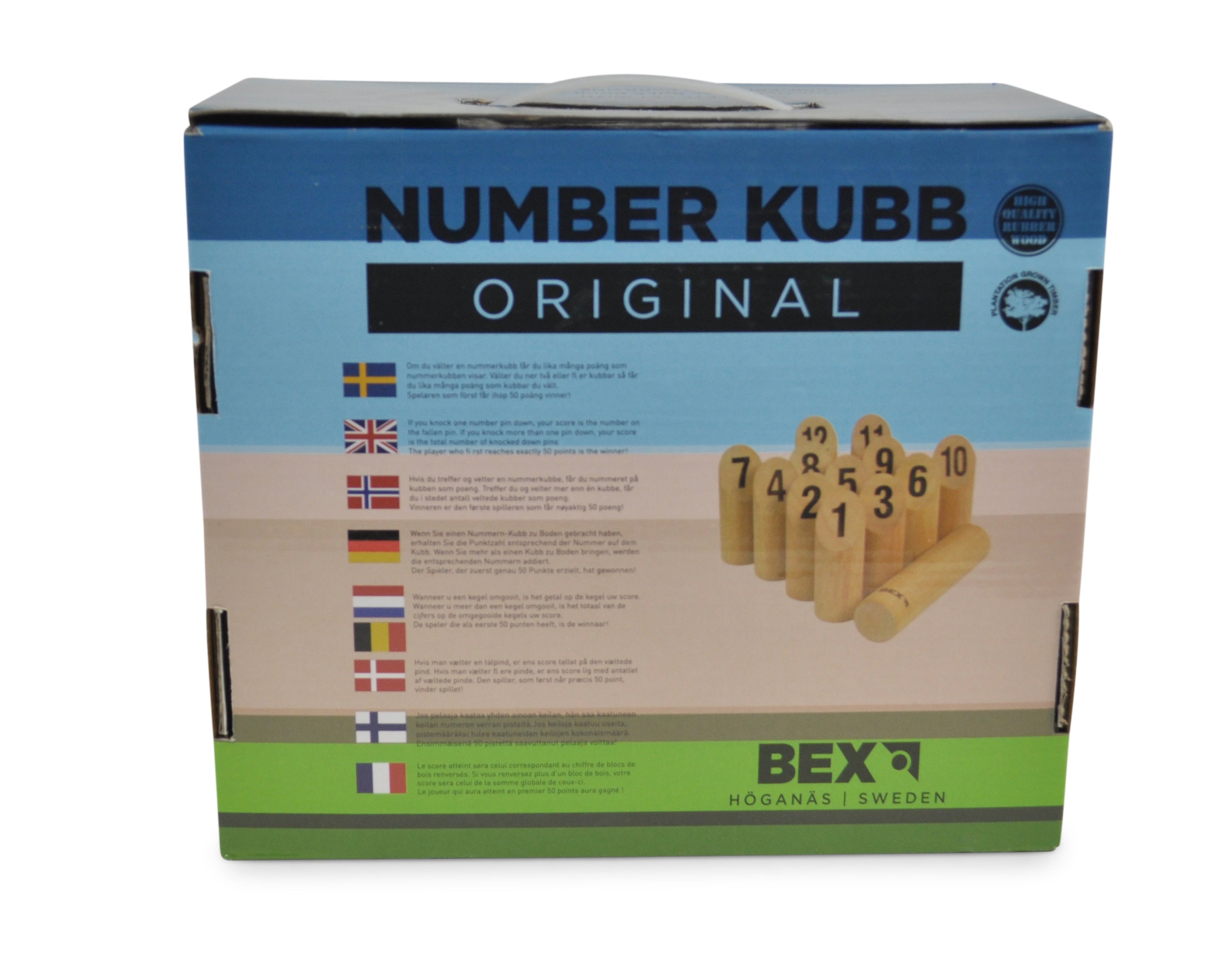 Number Kubb Original