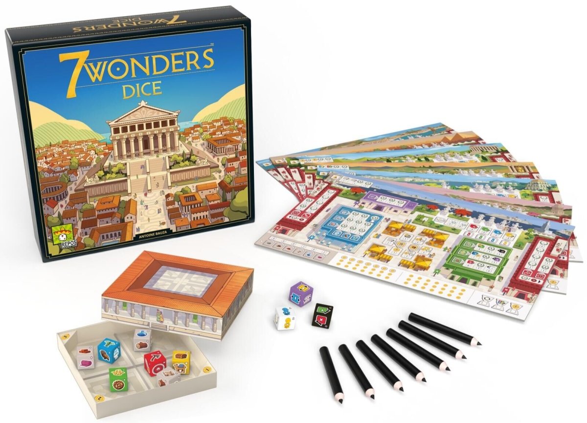 7 Wonders: Dice - Engelsk - Nordisk Spil