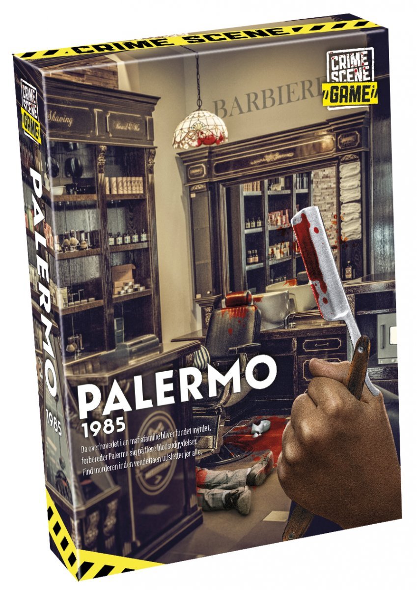 Crime Scene: Pelermo 1985 - dansk - Nordisk Spil