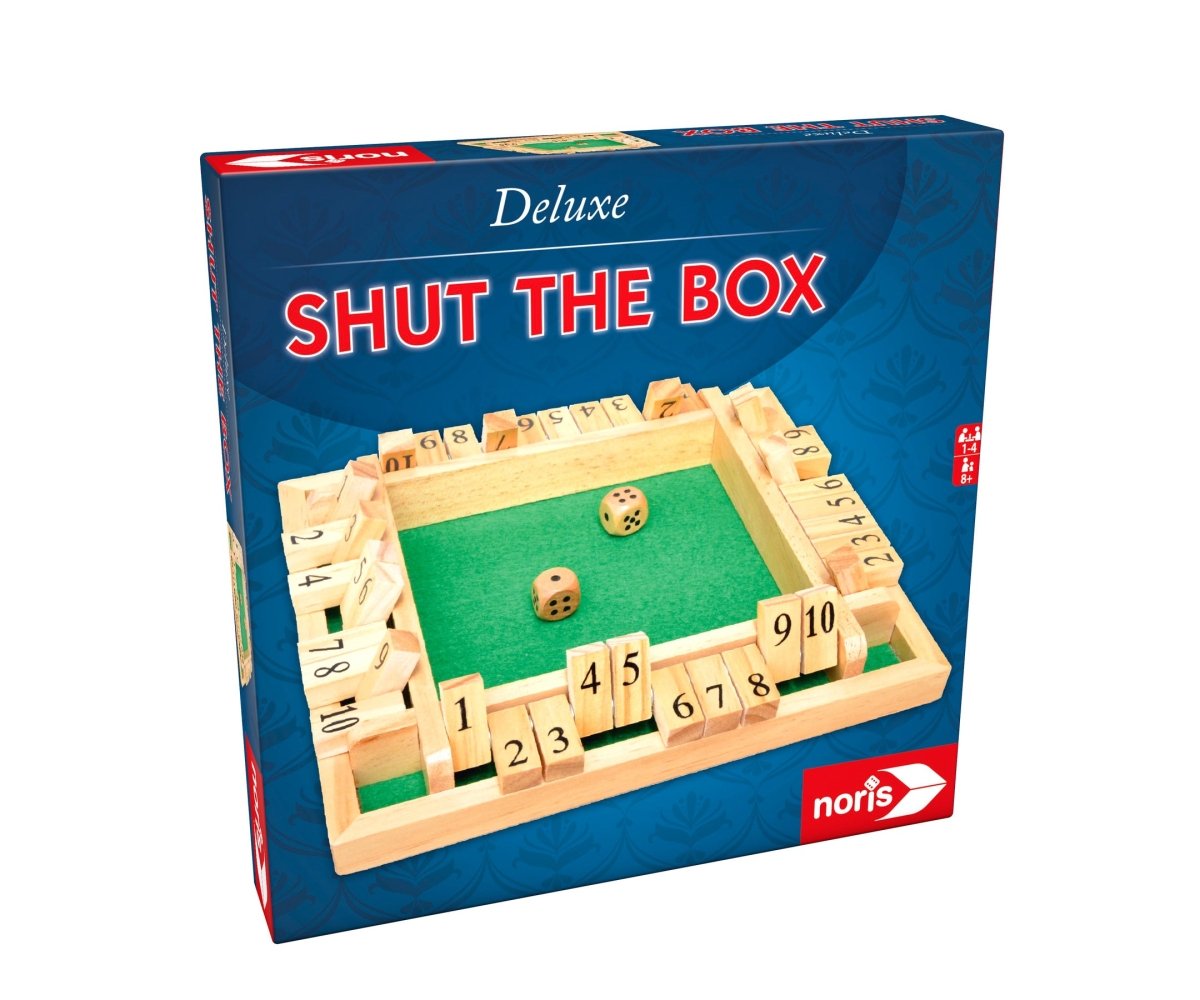 Deluxe Shut the box i træ - Nordisk Spil