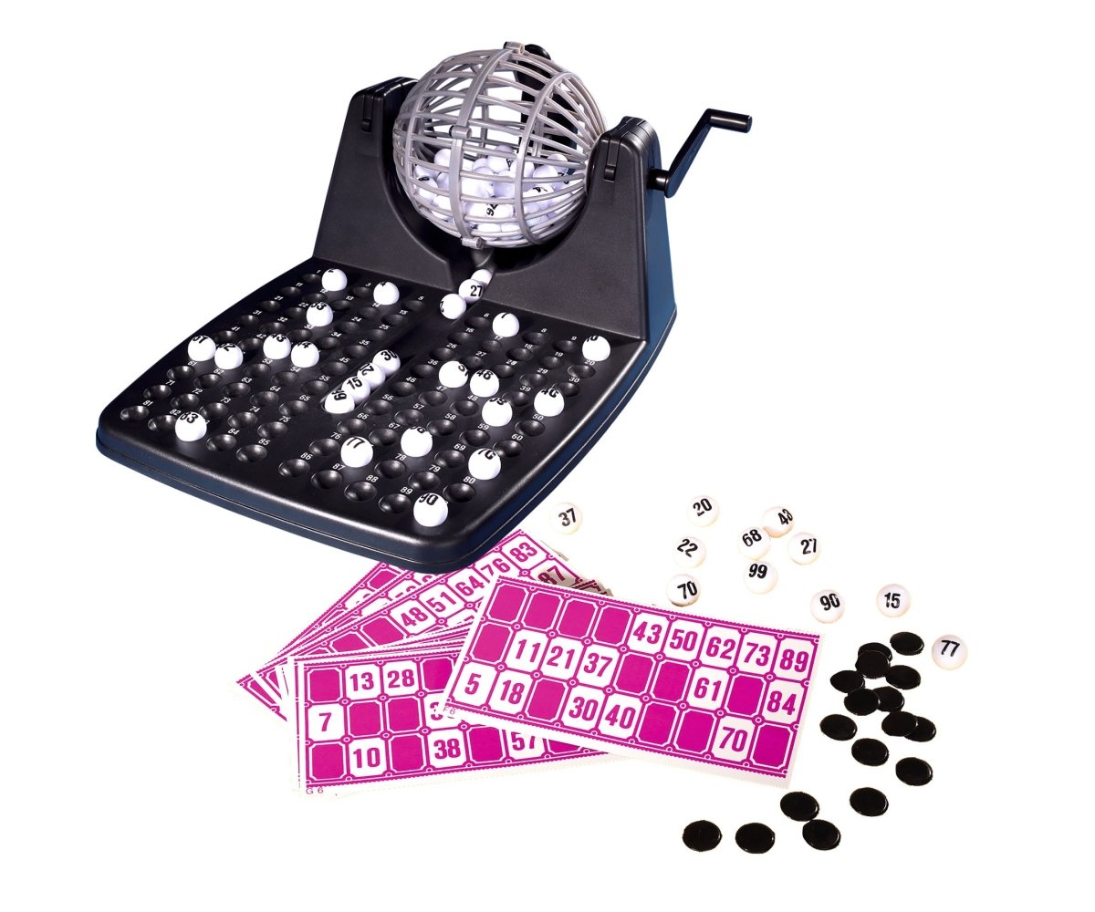 Bingo tromle og plader - Nordisk Spil