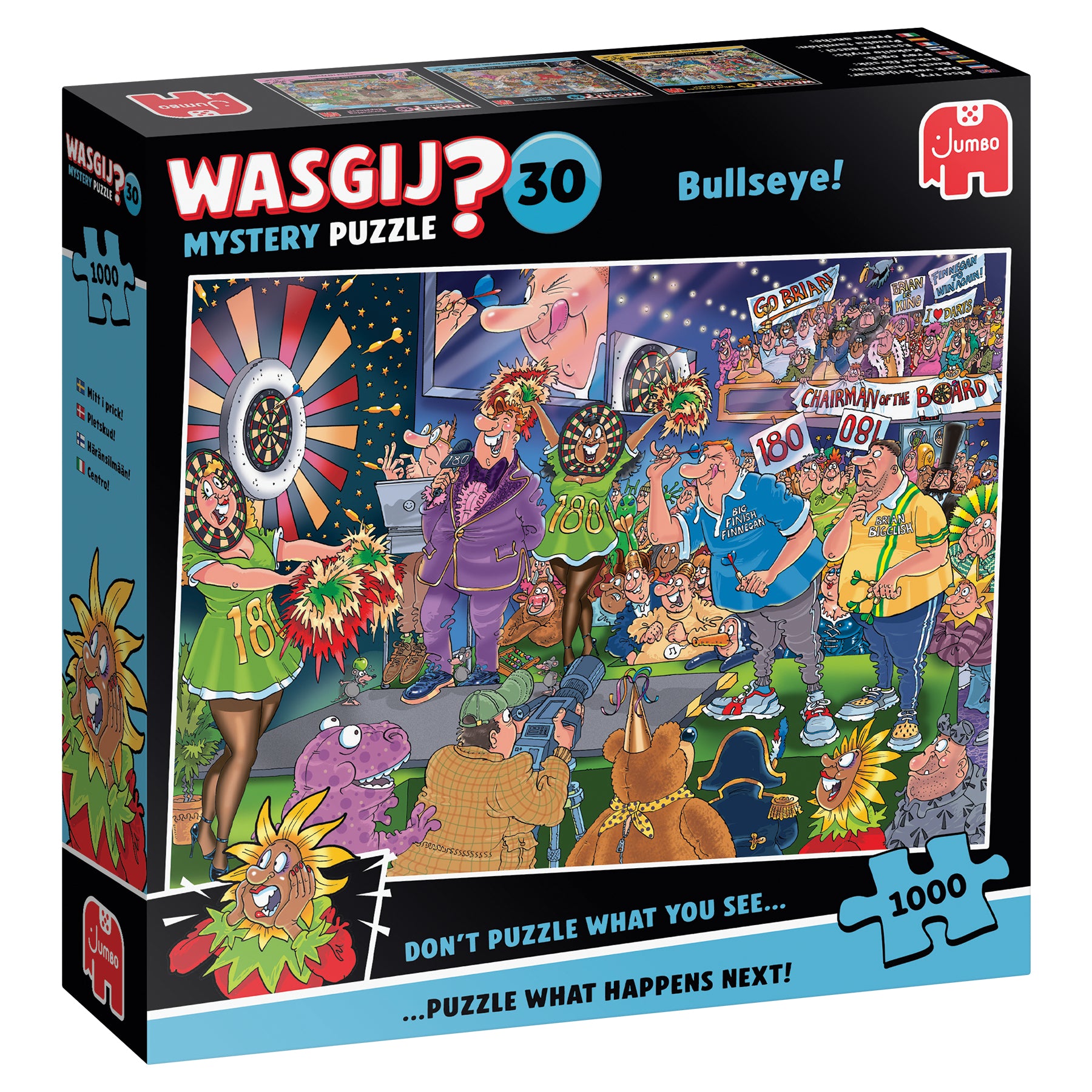 Wasgij Mystery 30: Bulleseye! - 1000 brikker