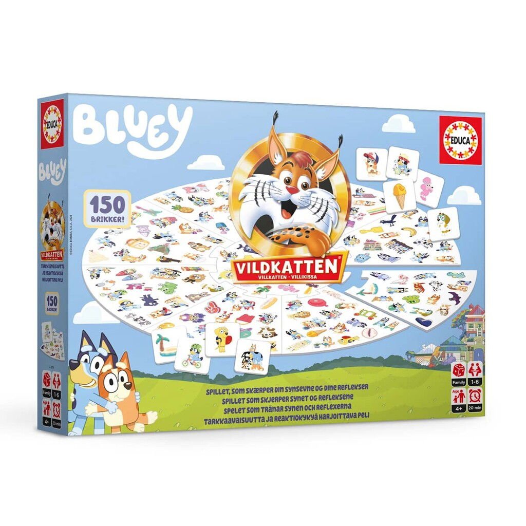 Vildkatten: Bluey - Nordisk Spil