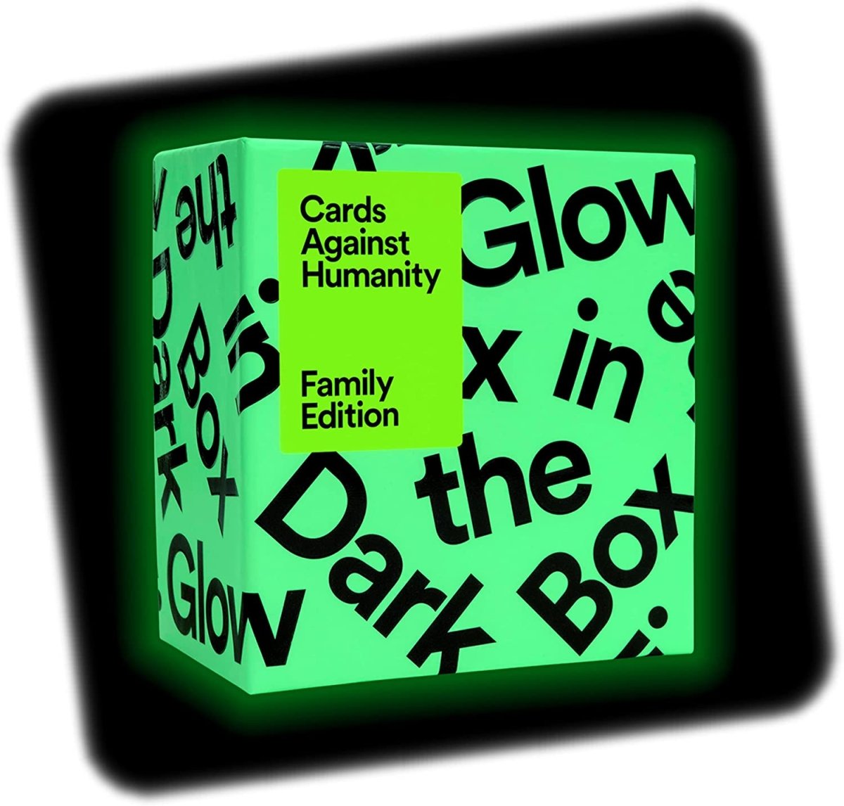 Cards Against Humanity - Family Edition: Glow In The Dark Box - Nordisk Spil