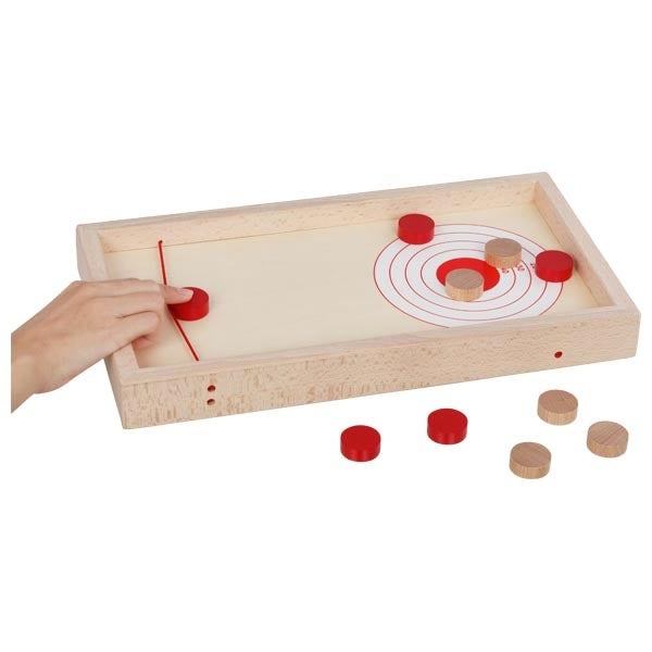 2-i-1 puckspil fra Goki
