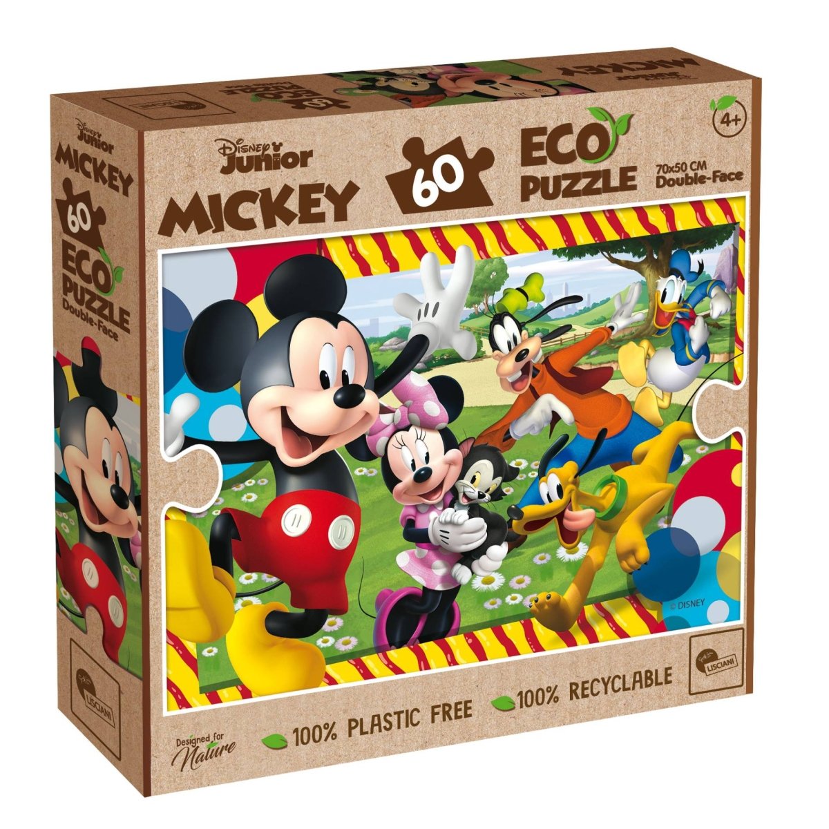 Disney Junior Mickey - 60 brikker - Nordisk Spil