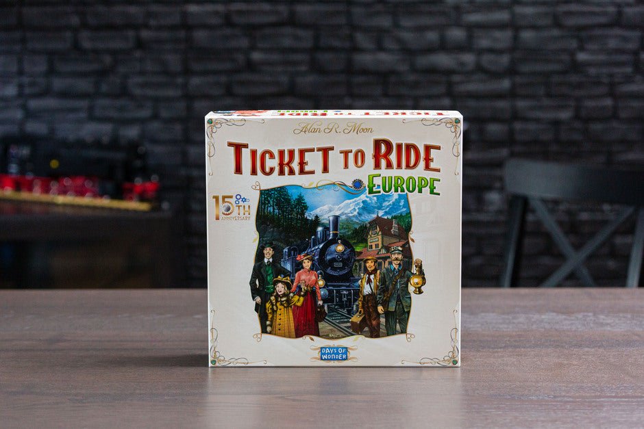 Ticket to Ride: Europe - Jubilæumsudgave - Nordisk Spil