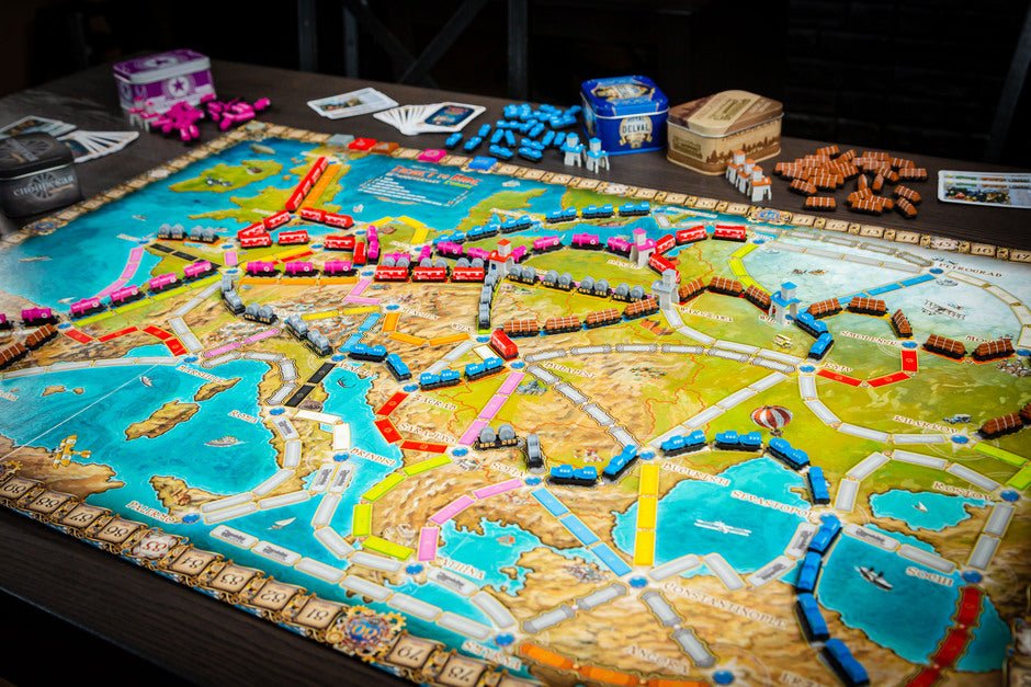 Ticket to Ride: Europe - Jubilæumsudgave - Nordisk Spil