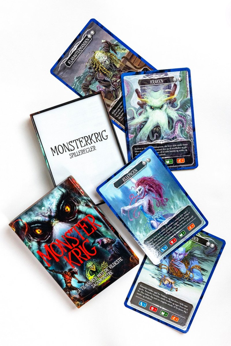 Monsterkrig - Kortspil - Nordisk Spil
