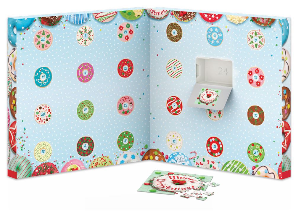 Julekalender - Donuts (24 X 50 brikker)
