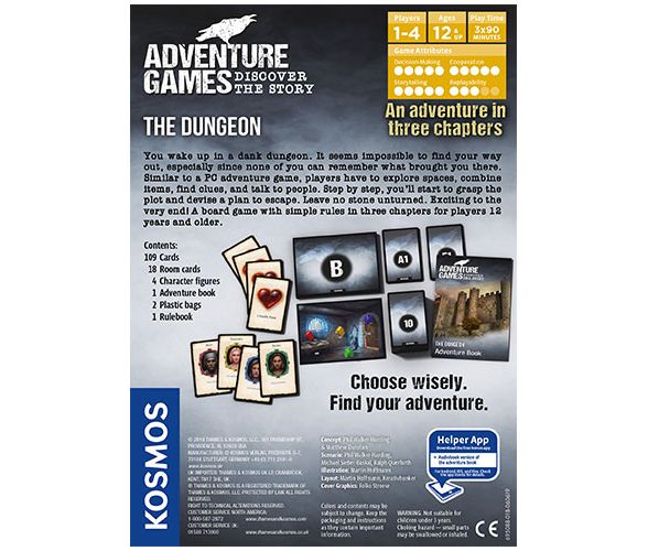 Adventure Games: The Dungeon - Nordisk Spil