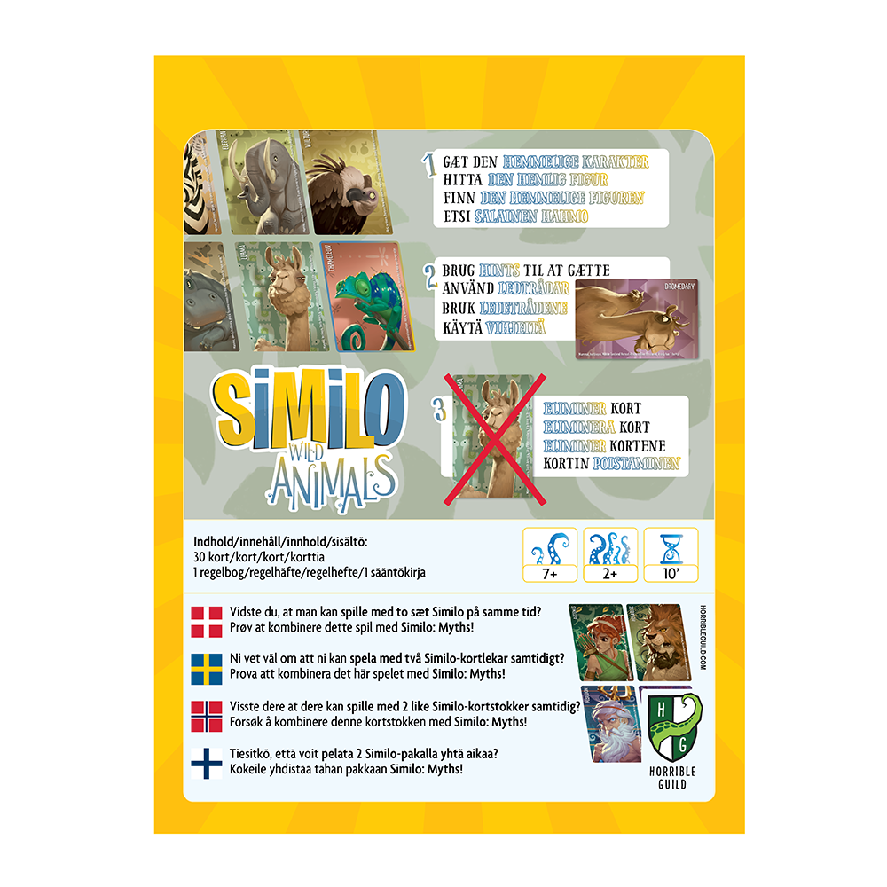 Similo: Wild Animals - Dansk