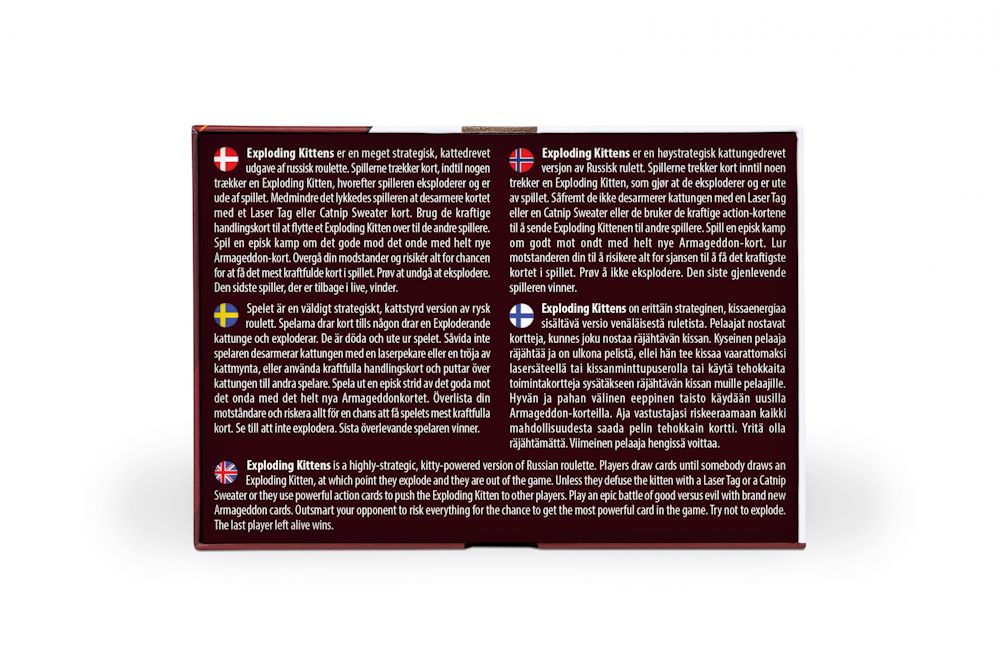 Exploding Kittens Good vs. Evil (Dansk)