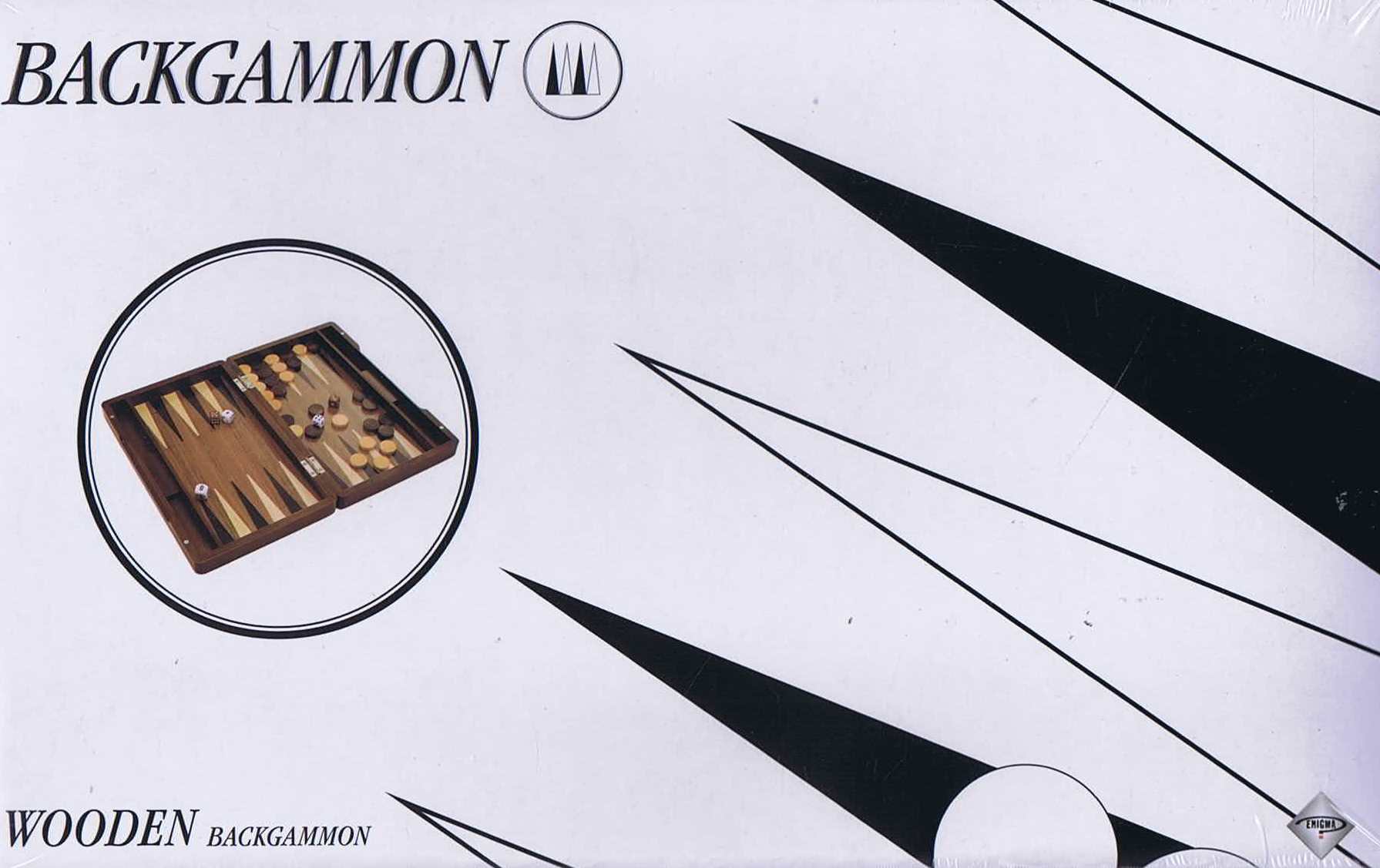 Backgammon Wood smalll 12&#39;