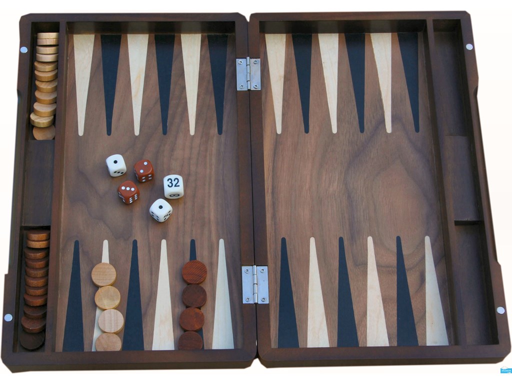 Backgammon Wood smalll 12&#39;