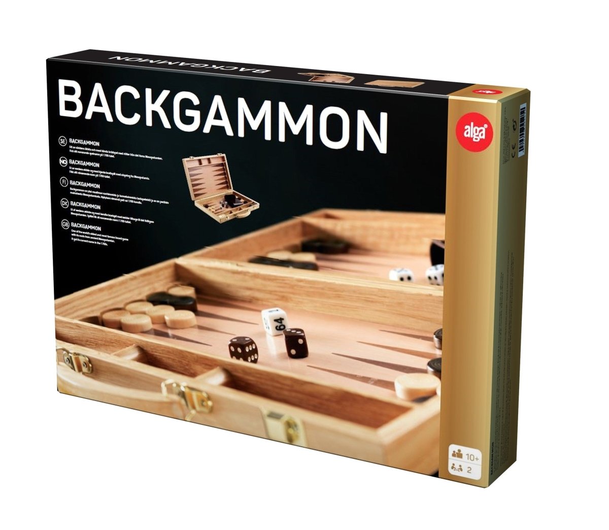 Backgammon fra Alga - Nordisk Spil