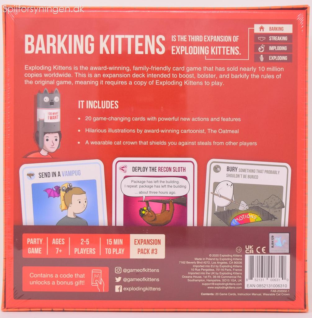 Barking Kittens