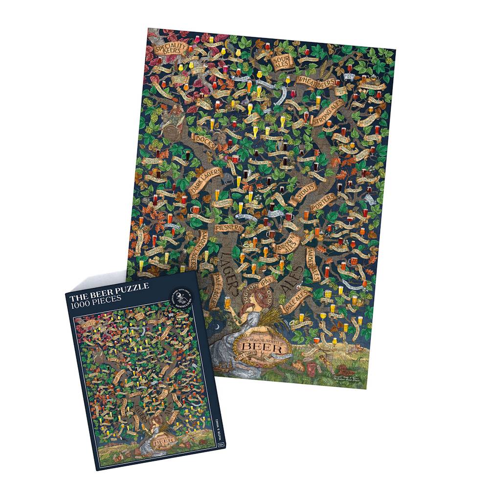 En verden af øl - 1000 brikker - Nordisk Spil