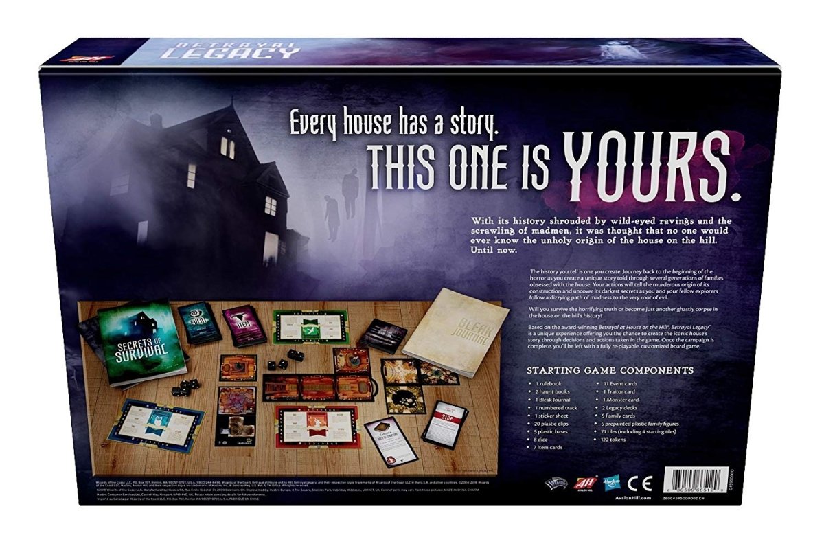 Betrayal Legacy - Engelsk - Nordisk Spil