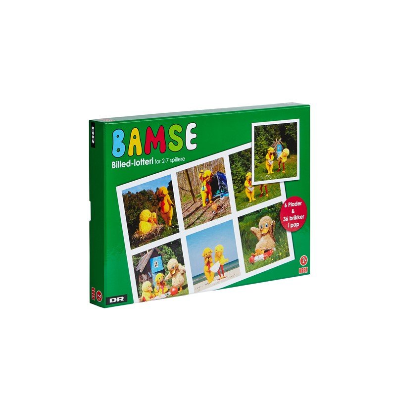 Bamse og Kylling Billedlotteri - Nordisk Spil