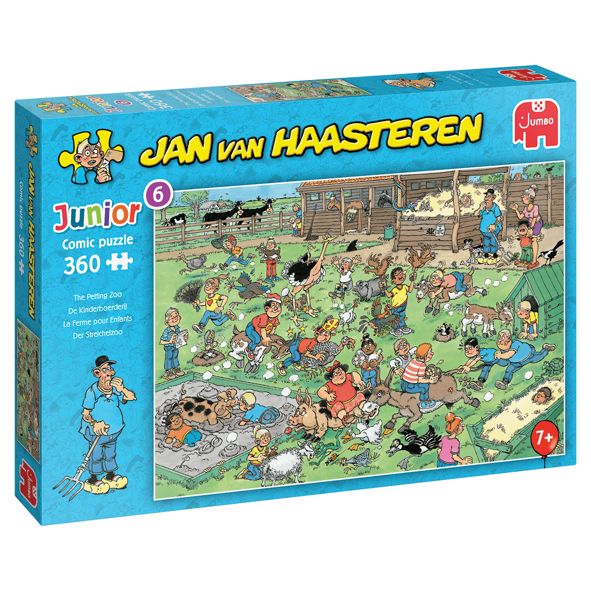 Jan van Haasteren - BørneZoo - 360 brikker - Nordisk Spil