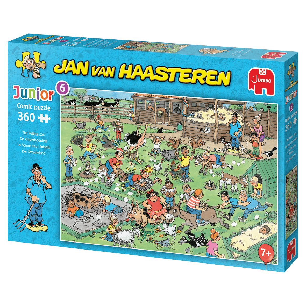 Jan van Haasteren - BørneZoo - 360 brikker - Nordisk Spil