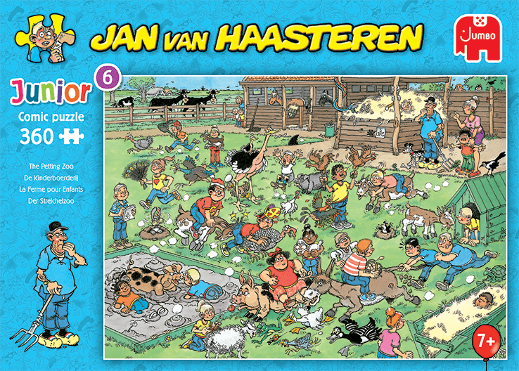 Jan van Haasteren - BørneZoo - 360 brikker - Nordisk Spil