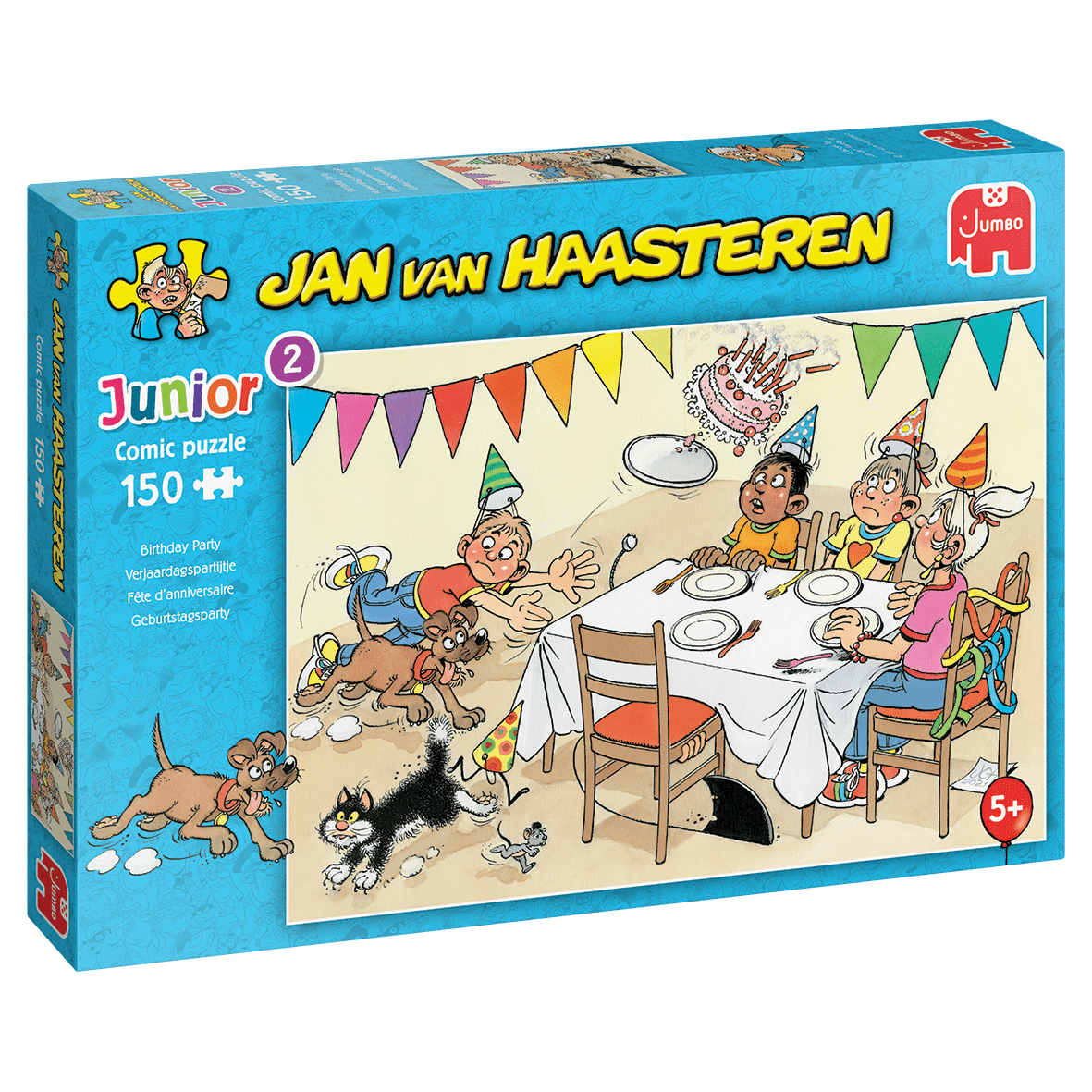 Jan van Haasteren - Børnefødselsdag - 150 brikker - Nordisk Spil