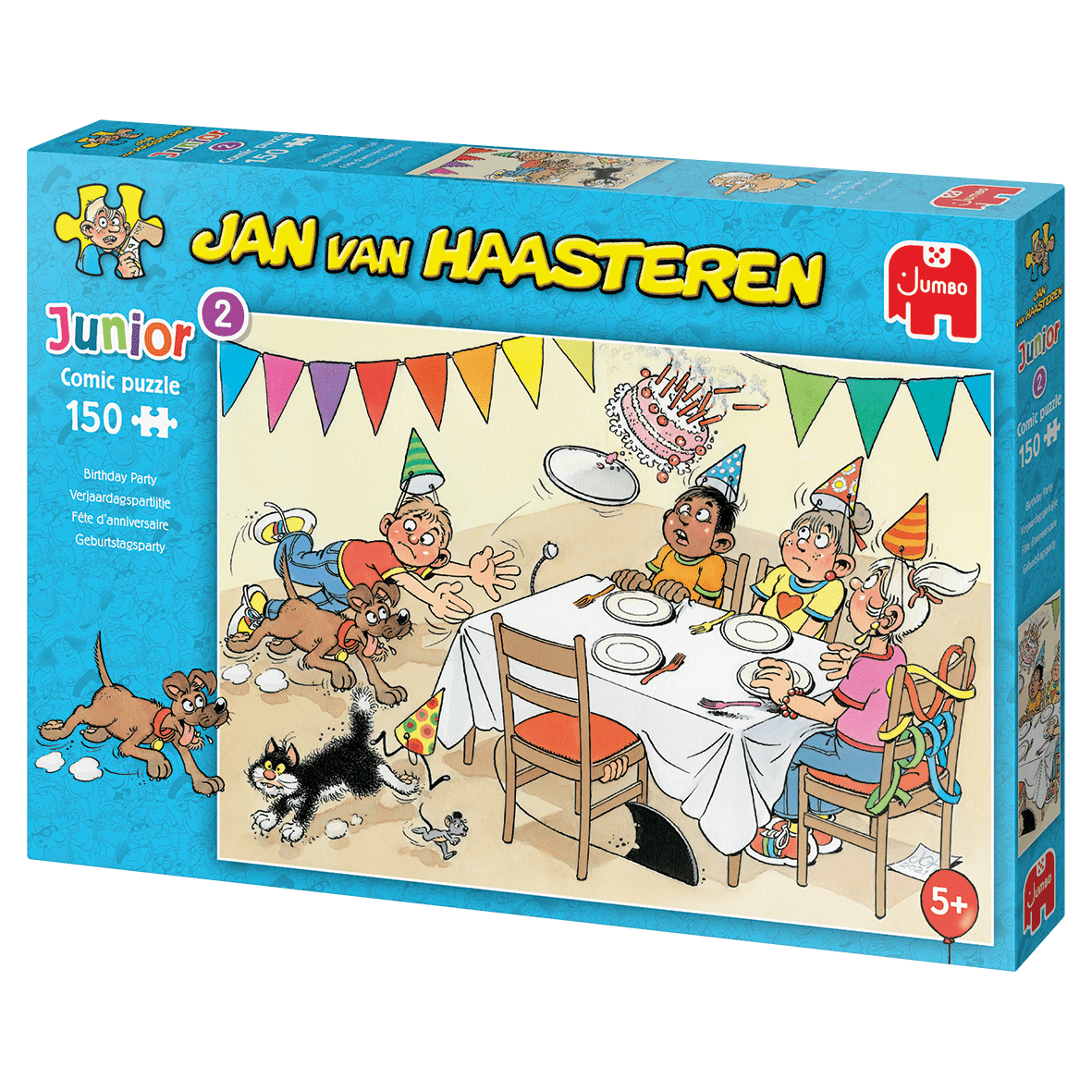 Jan van Haasteren - Børnefødselsdag - 150 brikker - Nordisk Spil
