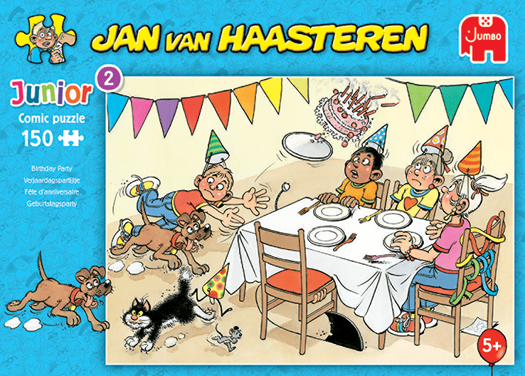 Jan van Haasteren - Børnefødselsdag - 150 brikker - Nordisk Spil
