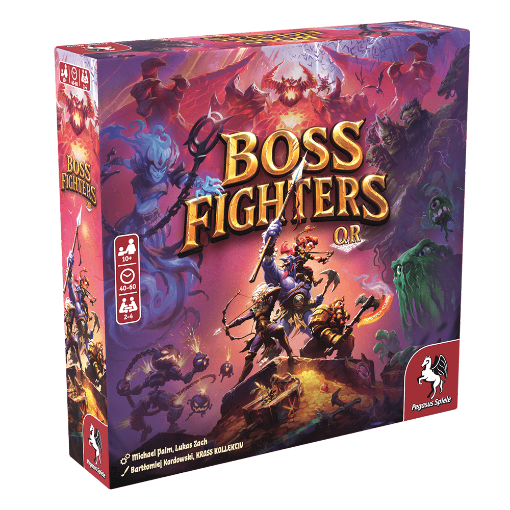 Boss Fighters QR - Engelsk - Nordisk Spil