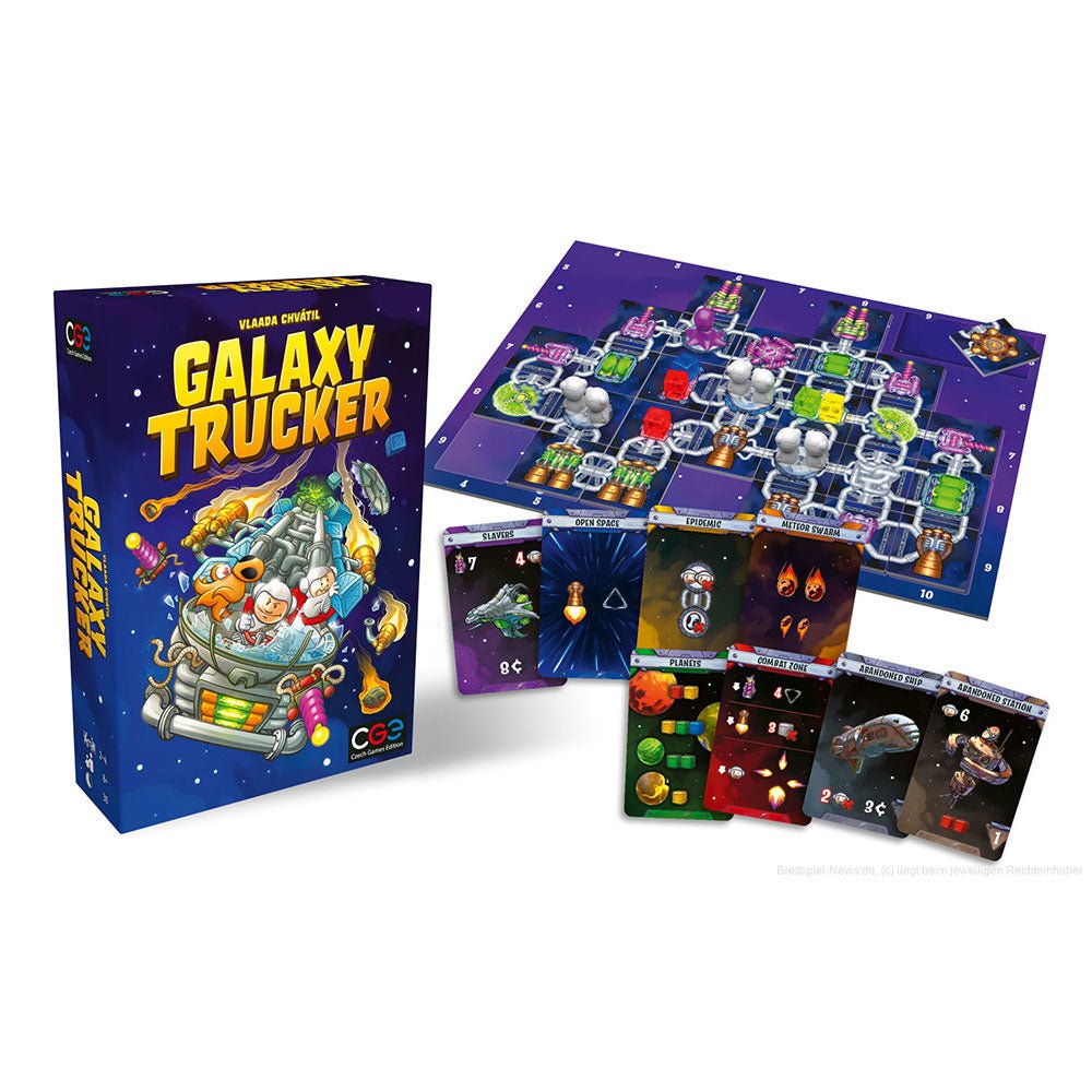 Galaxy Trucker - 2. udgave - Engelsk - Nordisk Spil