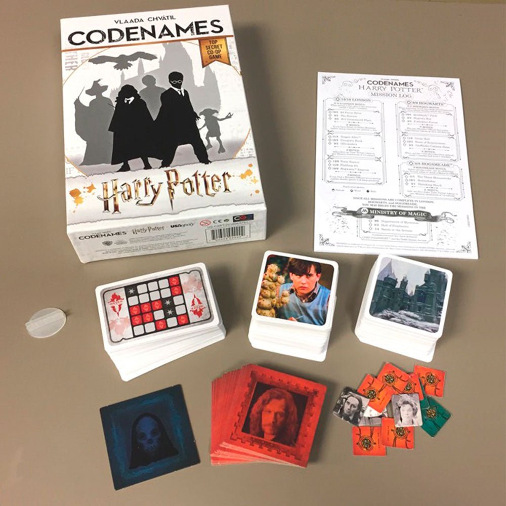 Codenames Harry Potter - Engelsk - Nordisk Spil