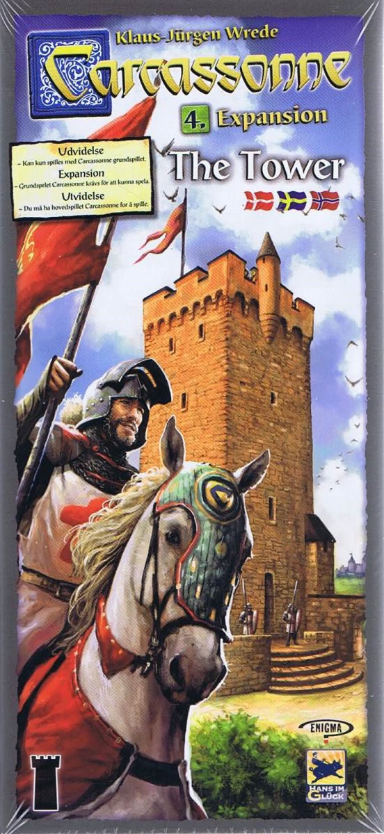 Carcassonne - The Tower - Nordisk Spil
