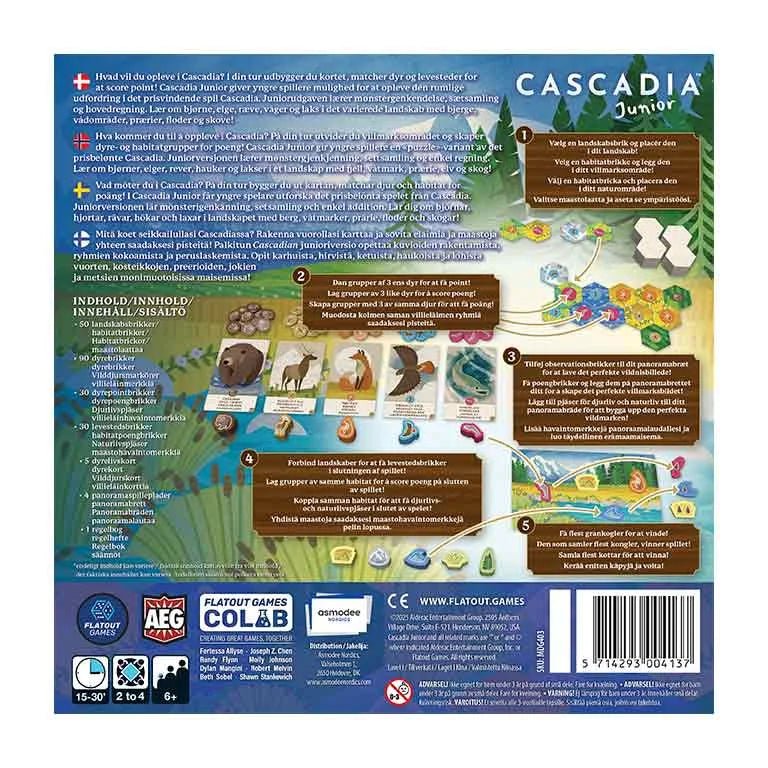 Cascadia: Junior - Dansk - Nordisk Spil