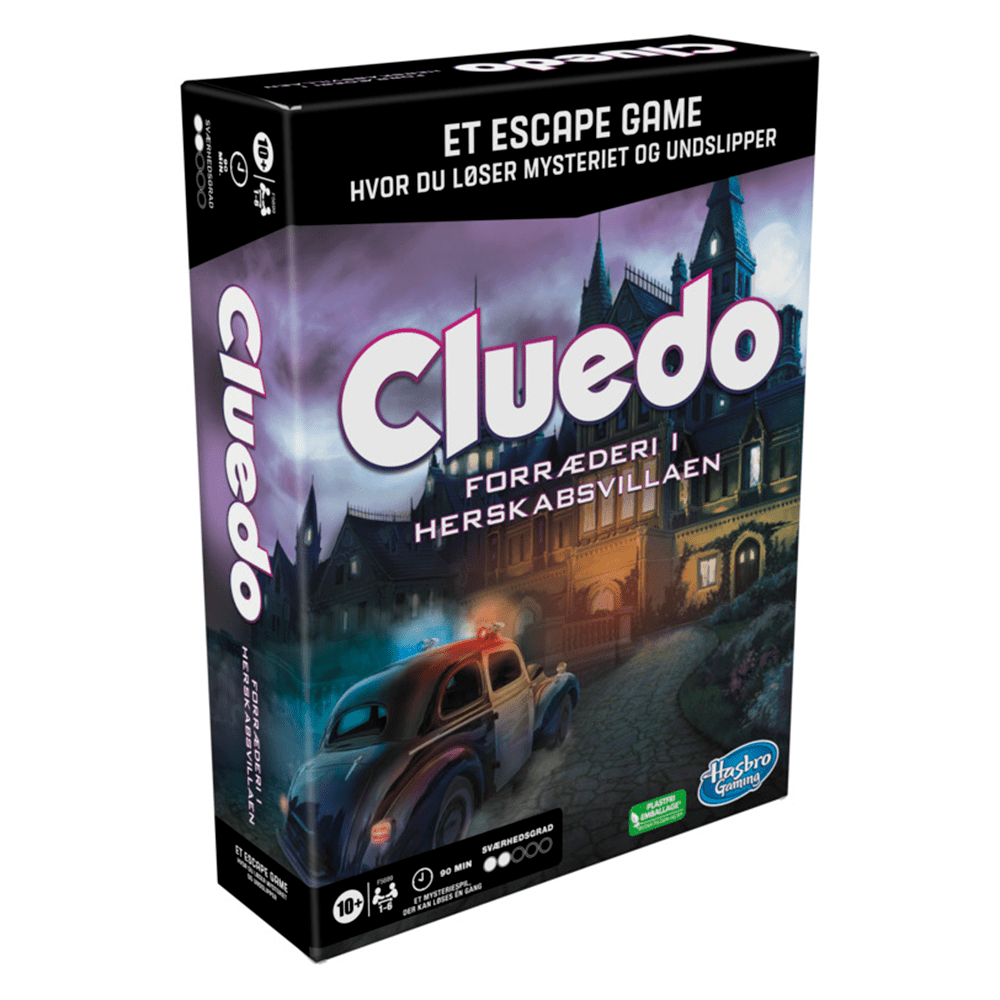 Cluedo: Forræderi i Herskabsvillaen - Nordisk Spil
