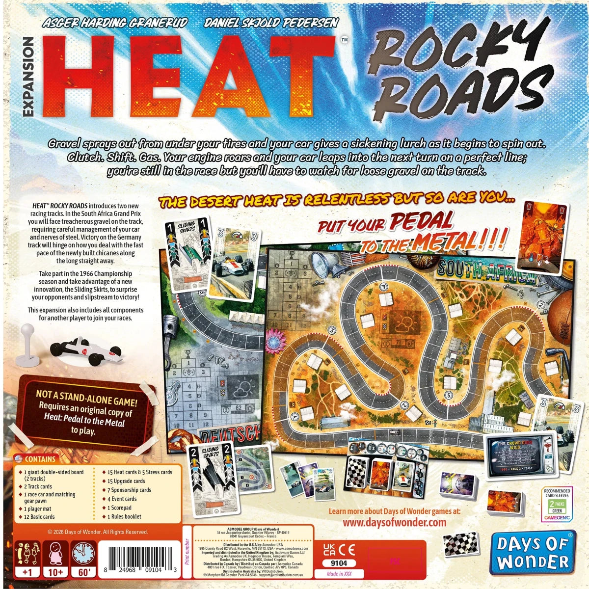 Heat: Pedal to the Metal - Rocky Roads - Nordisk Spil