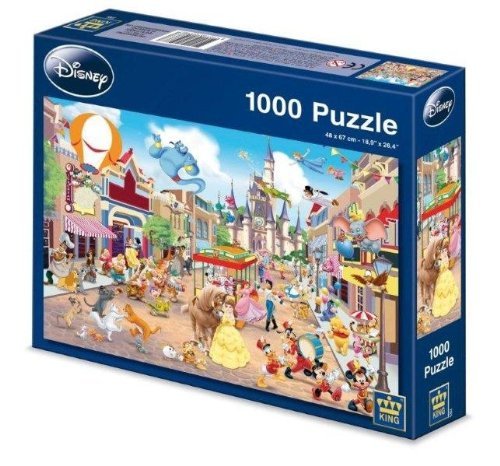 Disney Hovedgaden - 1000 brikker - Nordisk Spil